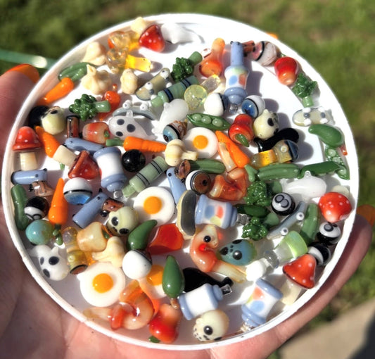 7tenglass Mini Glass Figurines